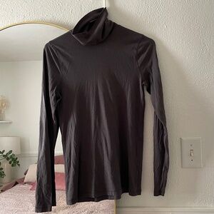 J. Crew 100% Cotton Tissue Tee Turtleneck size M